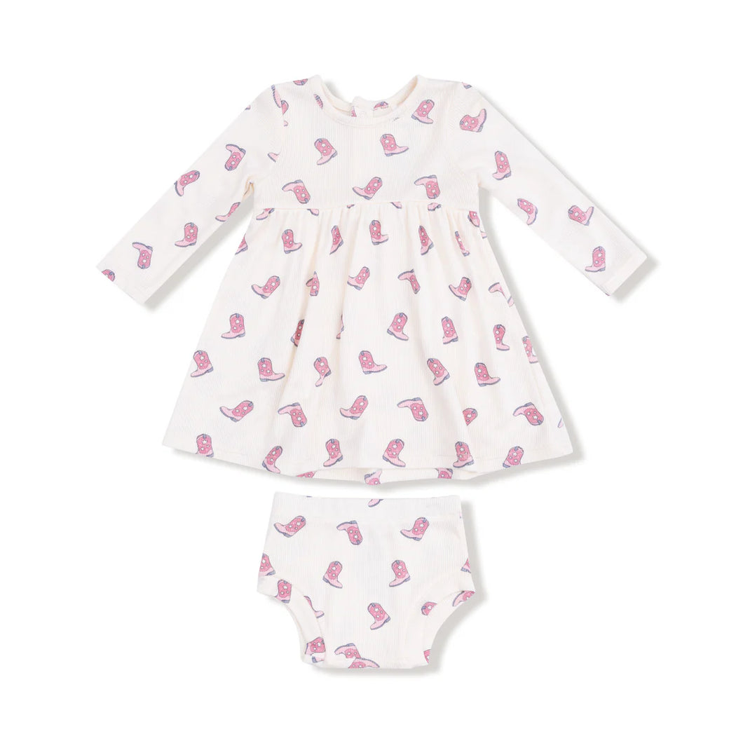 PETITE COWGIRL BOOTS DRESS
