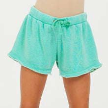 Load image into Gallery viewer, SURF GREEN BURNOUT SHORT