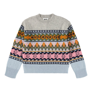 GERDA SWEATER- KIND ARGYLE