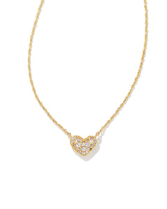 ARI PAVE NECKLACE- GOLD