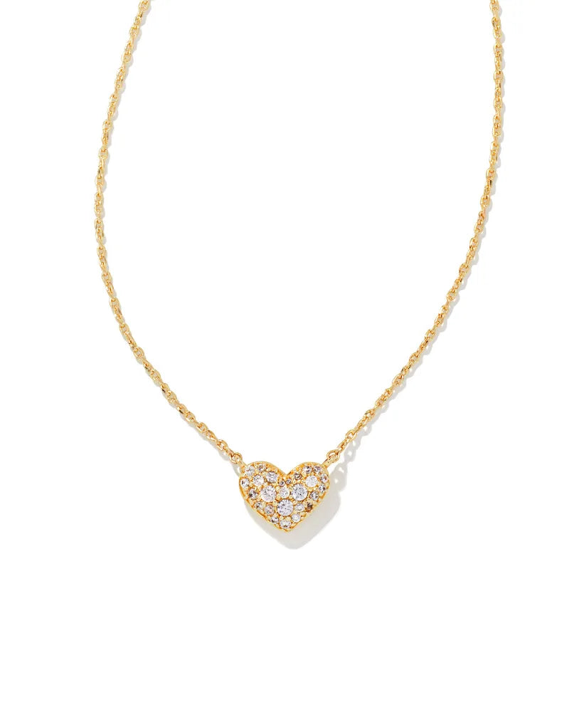 ARI PAVE NECKLACE- GOLD