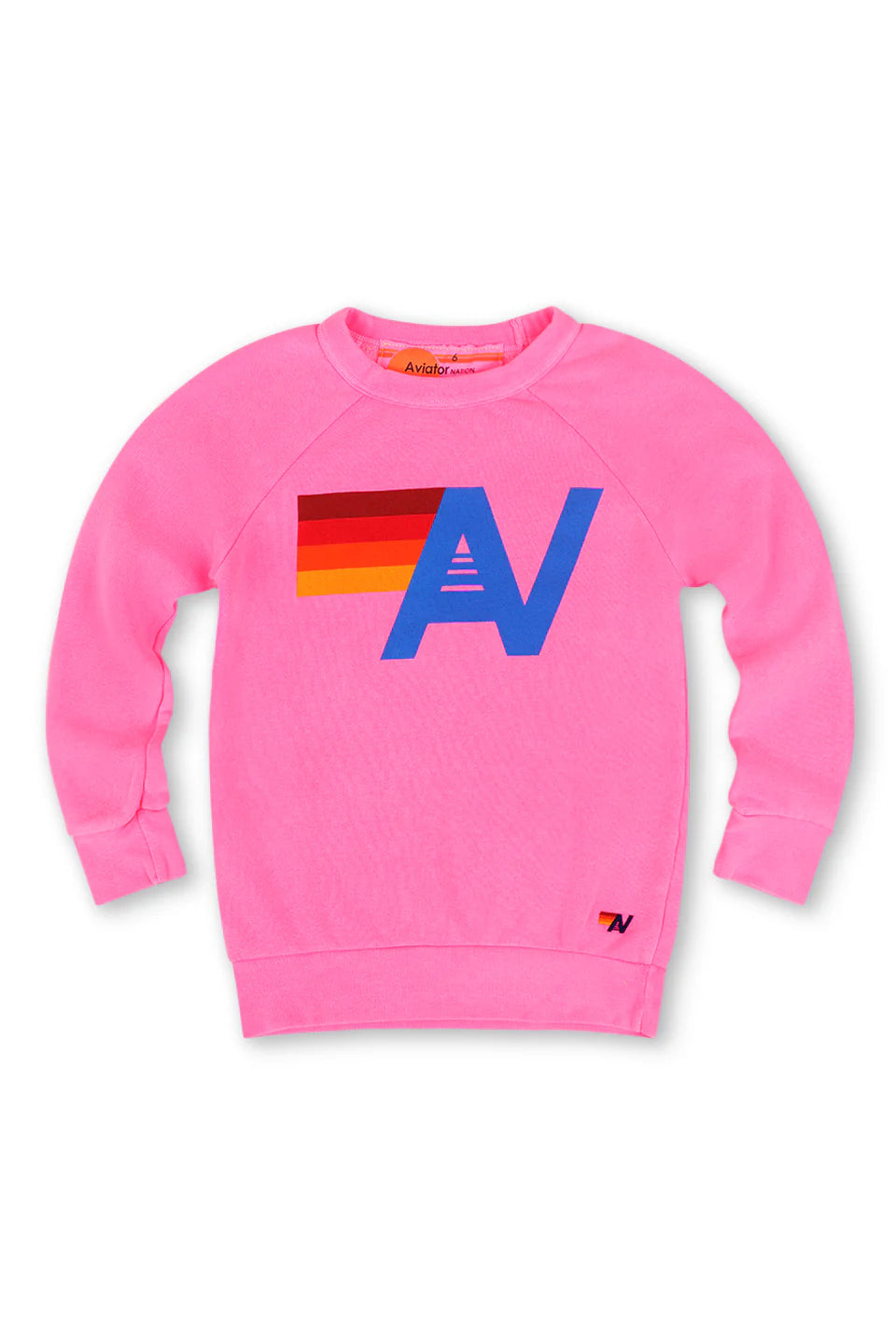 LOGO CREW- NEON PINK