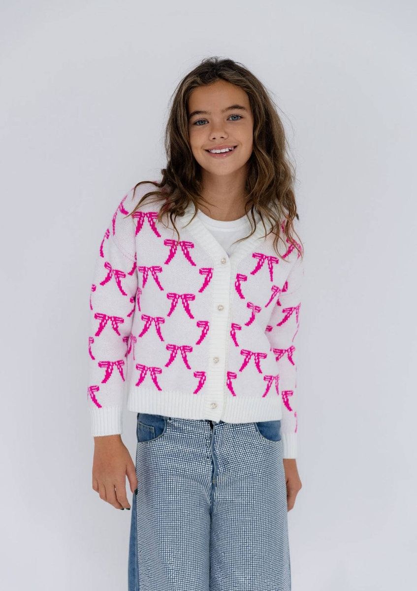 PRETTY IN PINK CARDIGAN