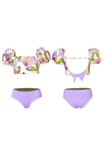 Load image into Gallery viewer, BUBBLE BIKINI- ORQUIDEAS