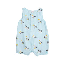 Load image into Gallery viewer, SHORTIE ROMPER- PELICANS