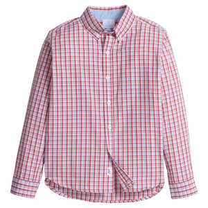 BUTTON DOWN- HARTFORD PLAID