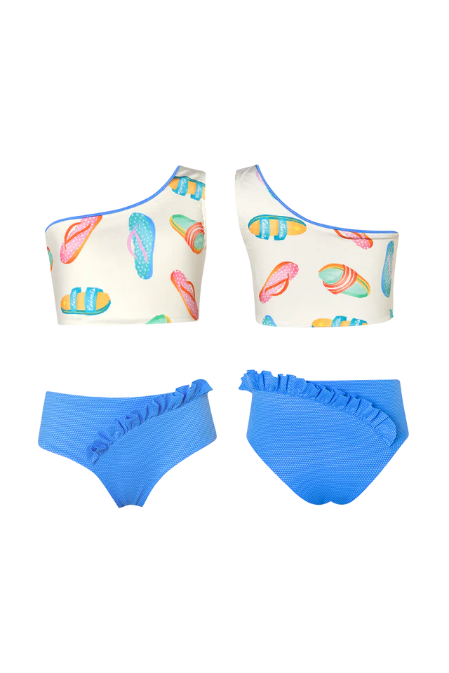 WAVES BIKINI- CHANCLAS