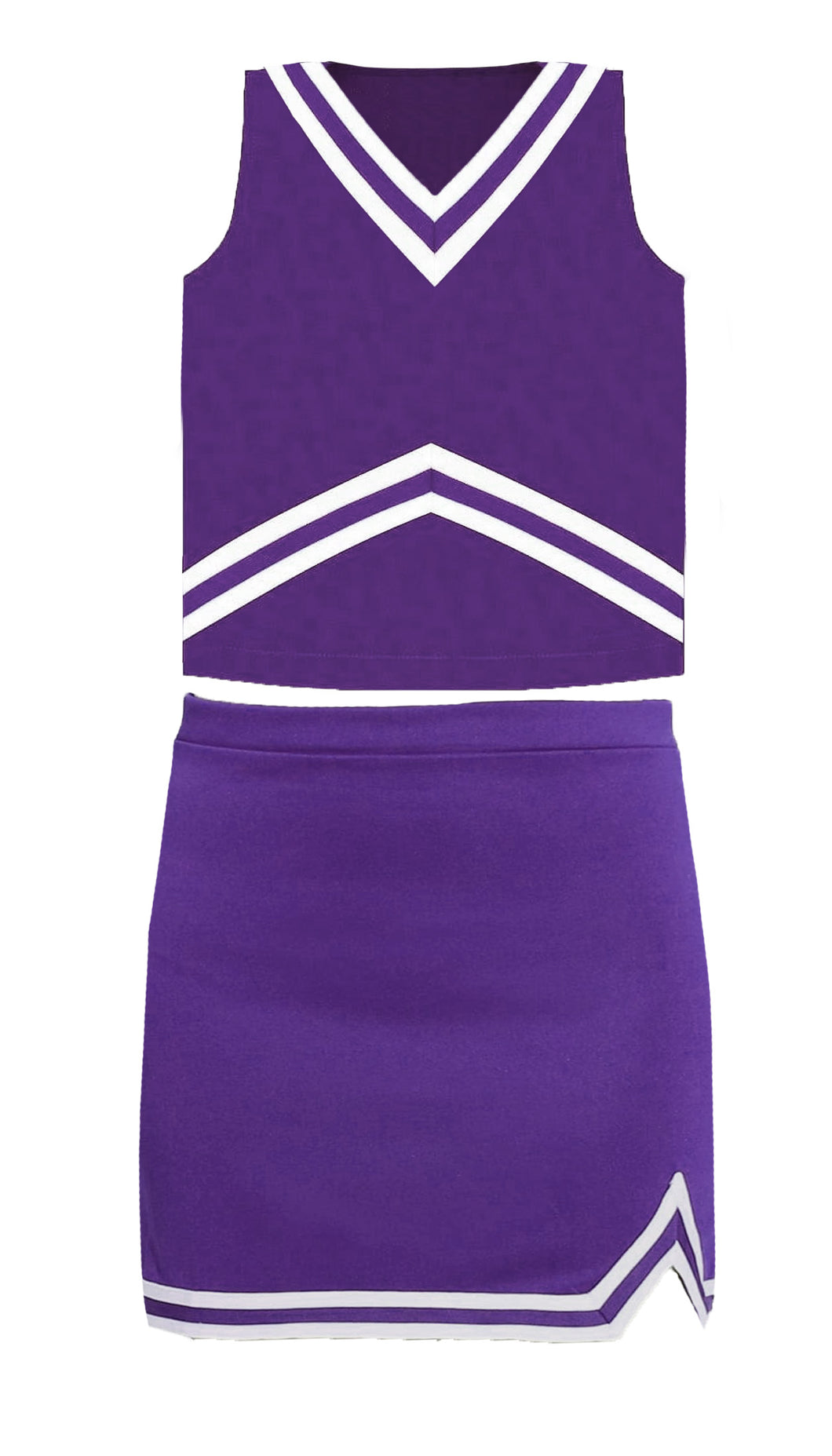SHIMMER CHEER SUIT- PURPLE