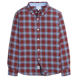 BUTTON DOWN- STAFFORD PLAID