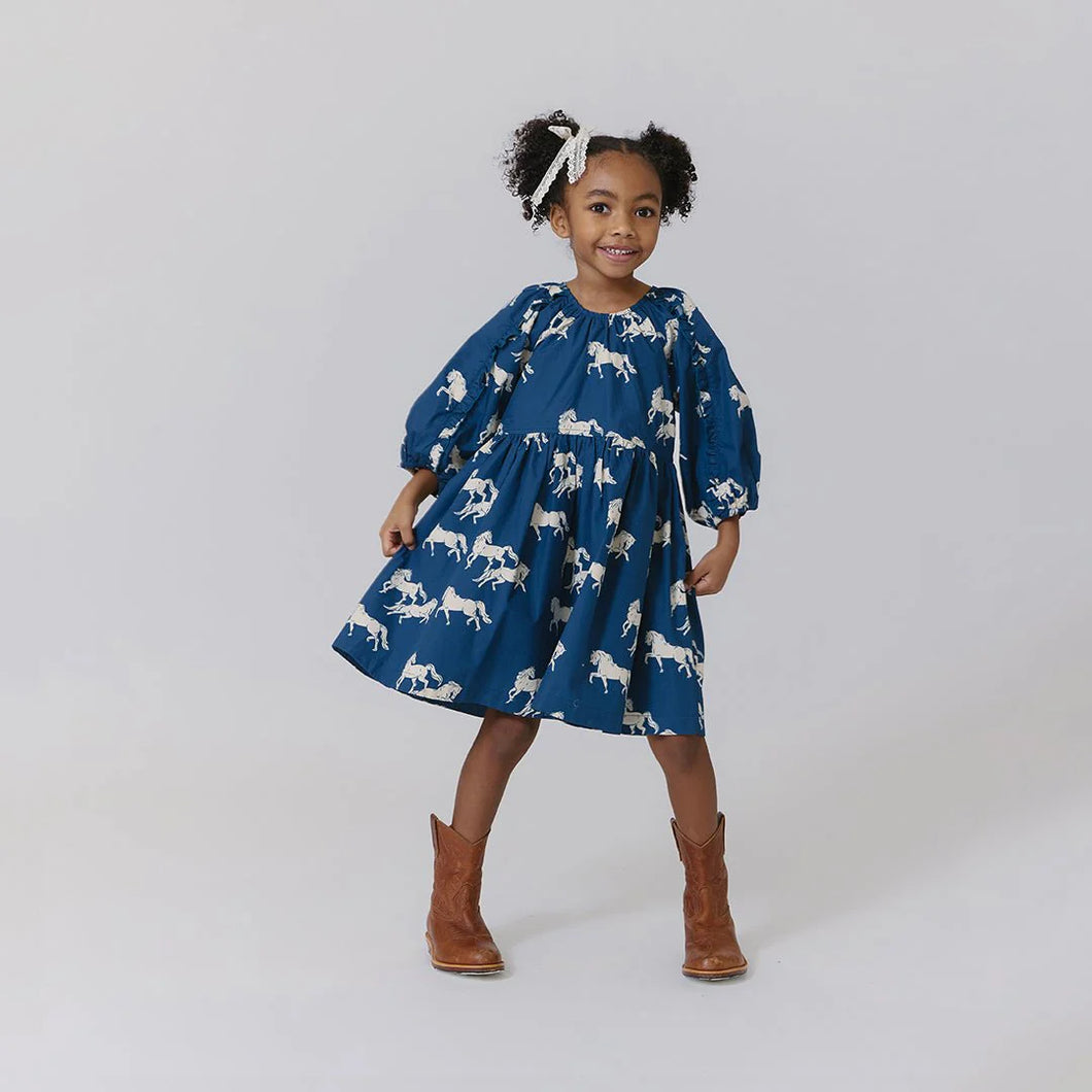 KATYA DRESS - WILD HORSES