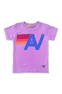 LOGO TEE- NEON PURPLE