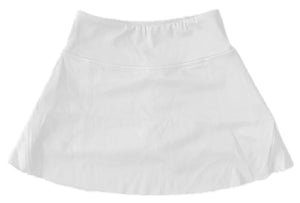 PICKLEBALL SKIRT- WHITE