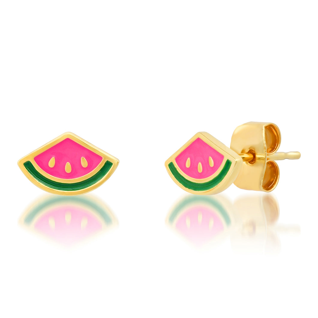 PINK WATERMELON STUDS