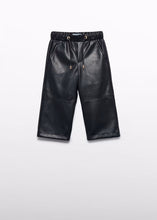 Load image into Gallery viewer, FAUX LEATHER CULOTTE PANTS