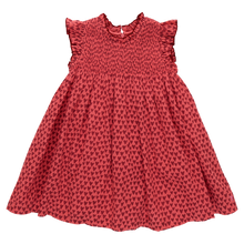 Load image into Gallery viewer, STEVIE DRESS - RED MINI HEARTS