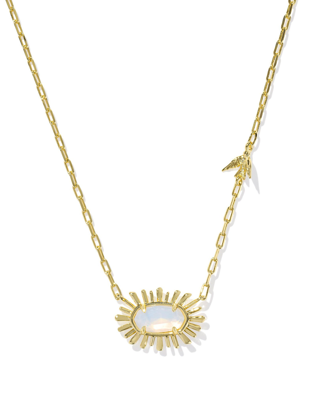 ELISA BIRD NECKLACE- OPALITE