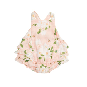 MAGNOLIA MUSLIN RUFFLE SUNSUIT