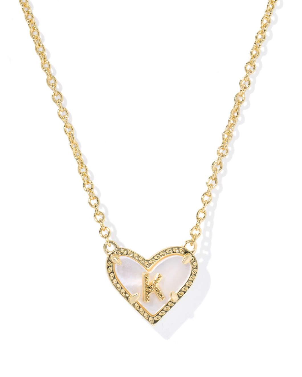 HEART K NECKLACE