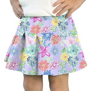 LAVENDER FIELDS TENNIS SKIRT