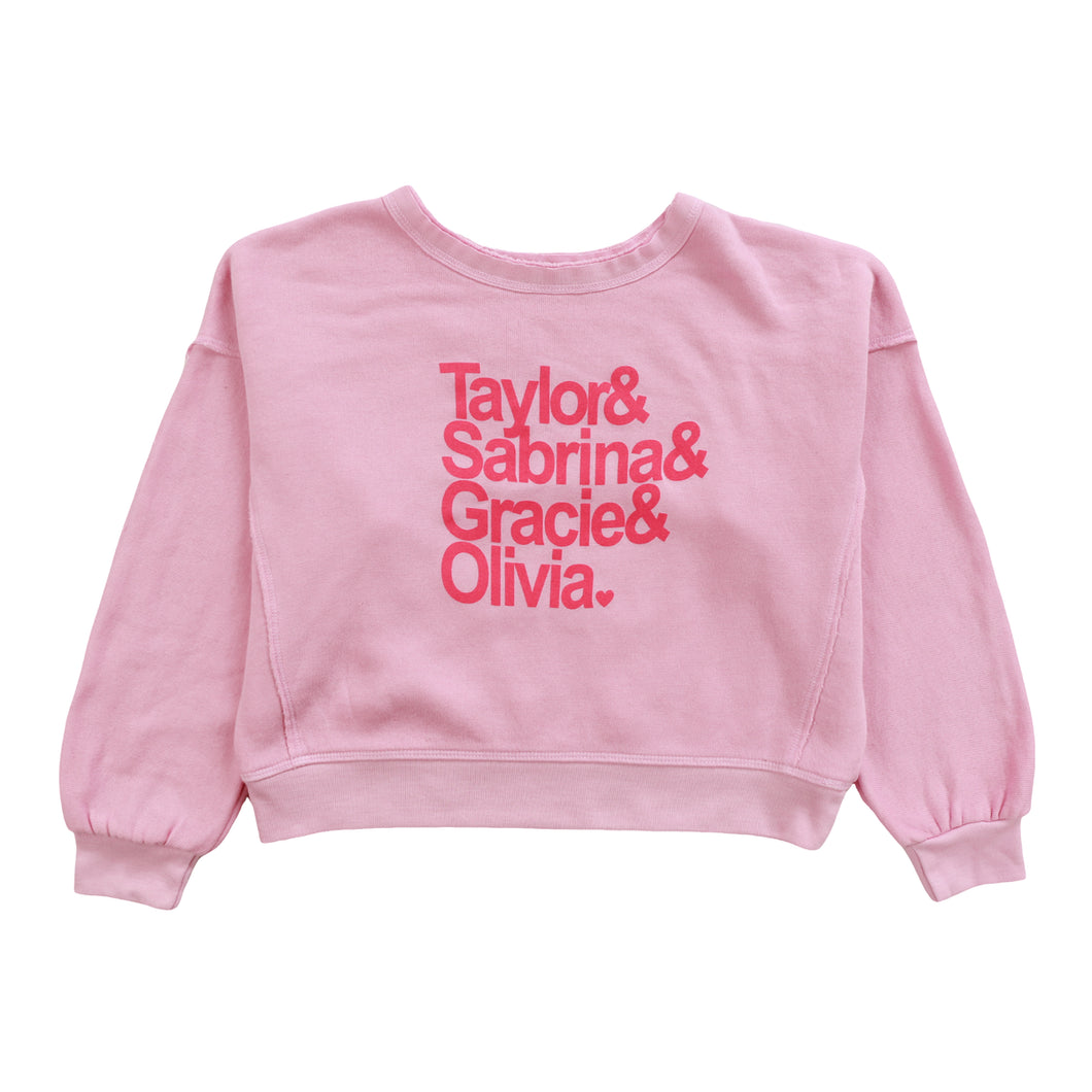 FAVES SWEATER - LT PINK