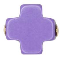 Load image into Gallery viewer, SIGNATURE CROSS BRACELET- PURPLE