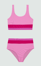 Load image into Gallery viewer, PINK COLORBLOCK BIKINI