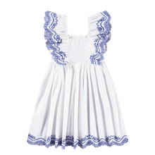 Load image into Gallery viewer, CLEMENTINE DRESS- CRISP WHITE