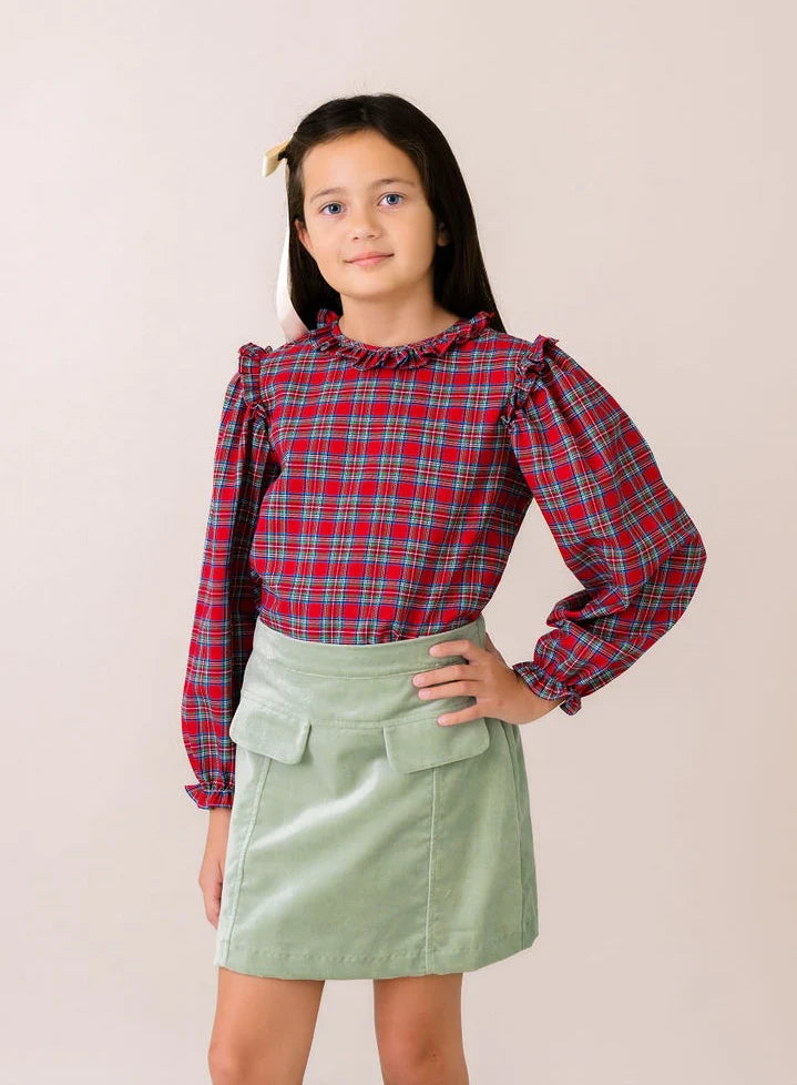 CLAIRE SKIRT - SAGE