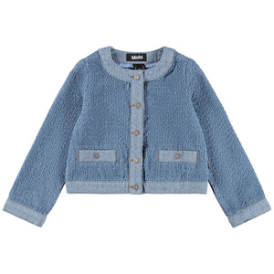 HEDWIG JACKET- BOUCLE BLUE