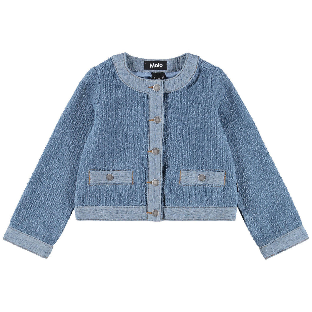 HEDWIG JACKET- BOUCLE BLUE