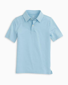 SOLID DRIVER POLO- SKY BLUE