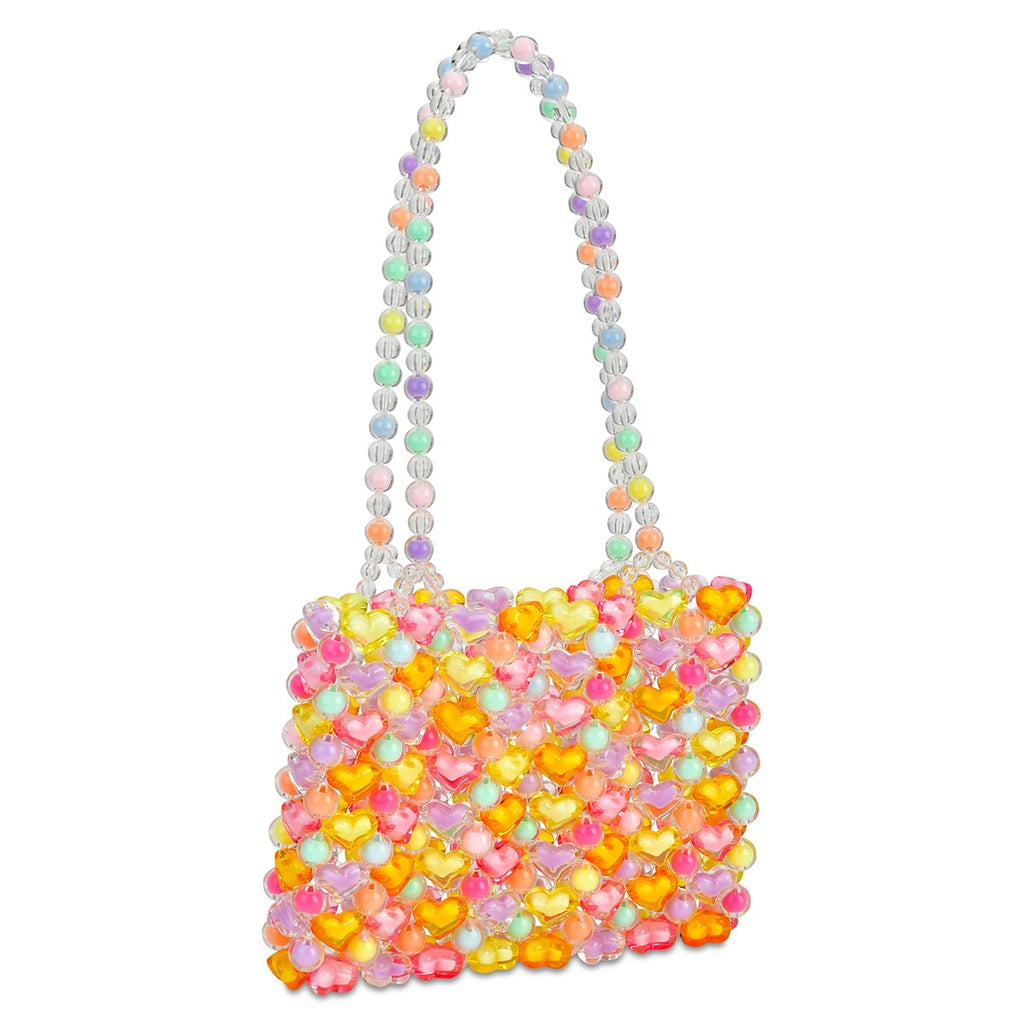BEADED PASTEL BAG