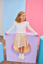 Load image into Gallery viewer, CIRCLE SKORT- GILT