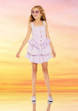 Load image into Gallery viewer, ESTELLE DENIM MINI DRESS
