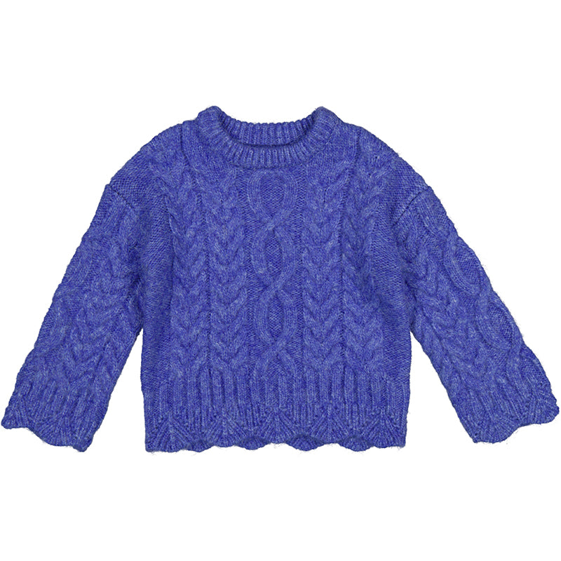 BRAIDED JUMPER- BLUE