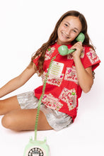 Load image into Gallery viewer, LETTERS TO SANTA TEE - RED