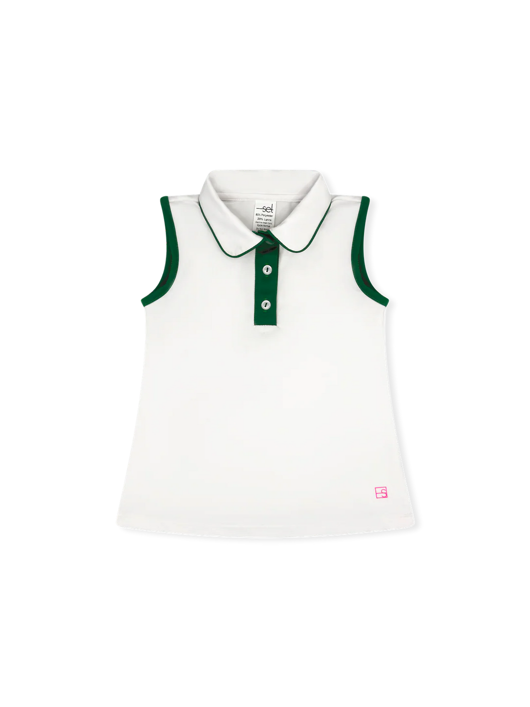 GABBY TANK- COCONUT GREEN