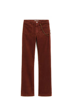 Load image into Gallery viewer, CORDUROY FLARE- BROWN