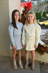 LIBBA SKIRT- SNOWFLAKE