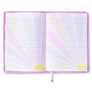 SUNSHINE ON MY MIND FUZZY JOURNAL