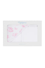 Load image into Gallery viewer, PINK TOILE HOODED TOWEL