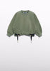 BOW DETAIL SWEATSHIRT