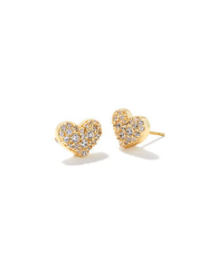 ARI STUDS- GOLD CZ