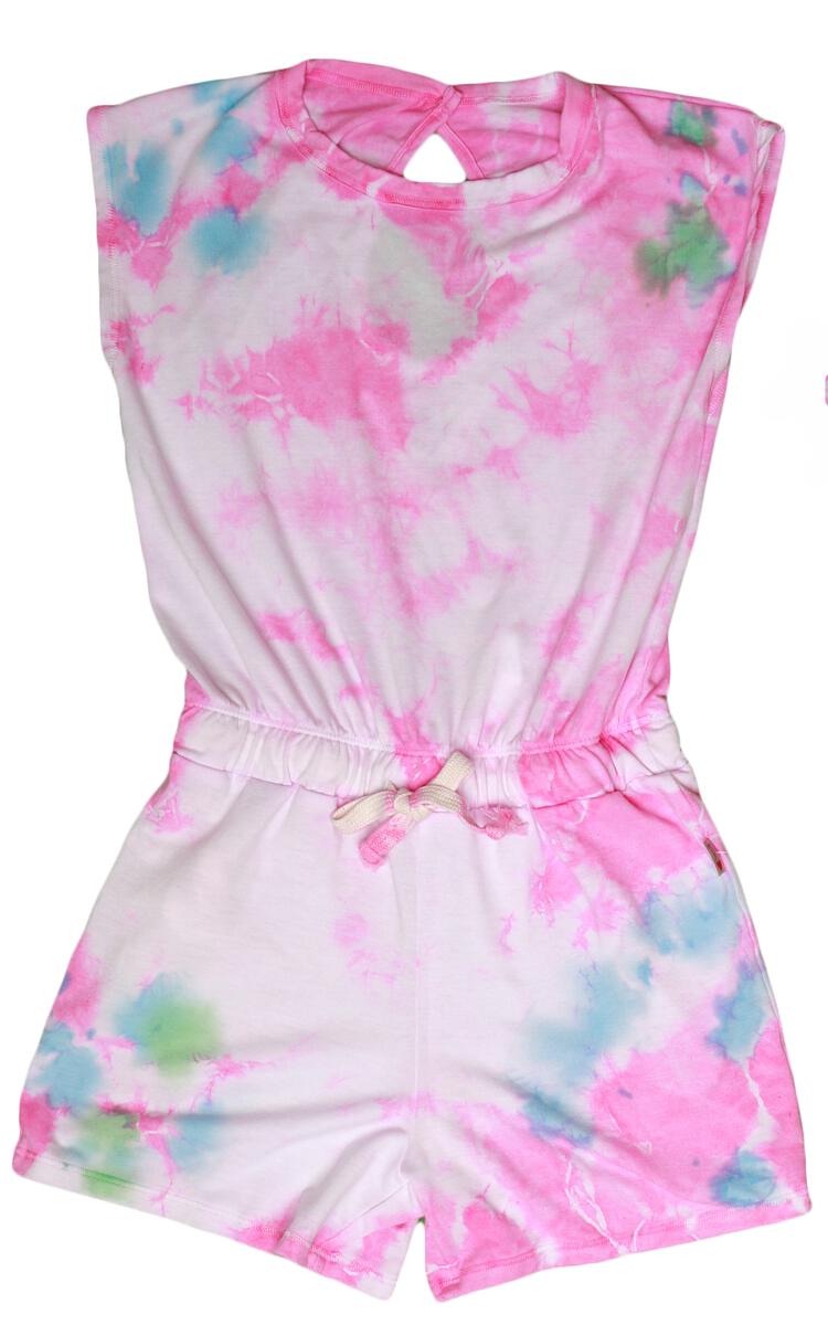 TIE DYE SLEEVELESS ROMPER