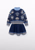 NAVY SKIRT SET