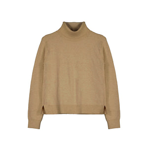 BASIC TURTLENECK- CAMEL