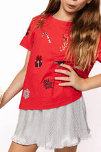 Load image into Gallery viewer, CHRISTMAS ICON TEE - RED