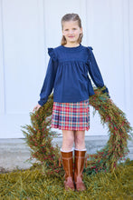 Load image into Gallery viewer, FRINGE SKIRT- MIDDLEBURG PLAID