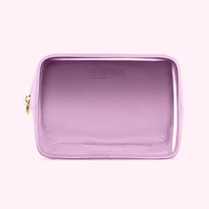 CLEAR LARGE POUCH- GRAPE