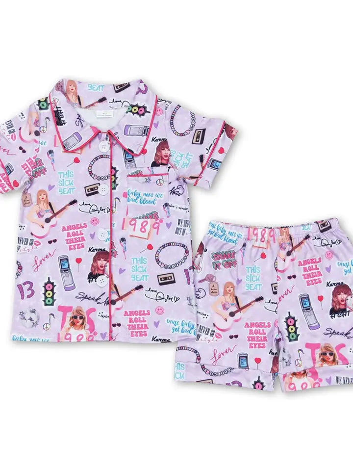 TS SHORT SLEEVE PJS